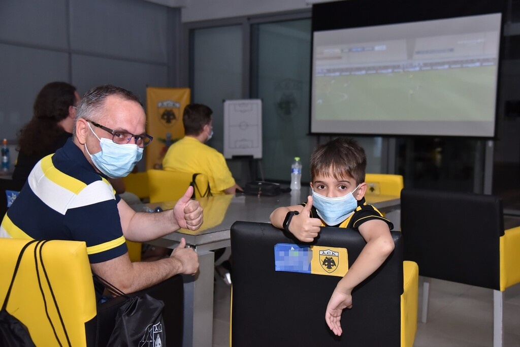 Η αγωνιστική δράση ζωντανεύει στο προπονητικό κέντρο της ΠΑΕ ΑΕΚ