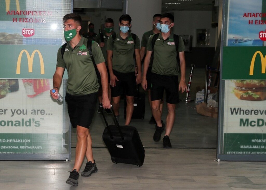 Παναθηναϊκός: Η άφιξη των μασκοφόρων! (Photos)