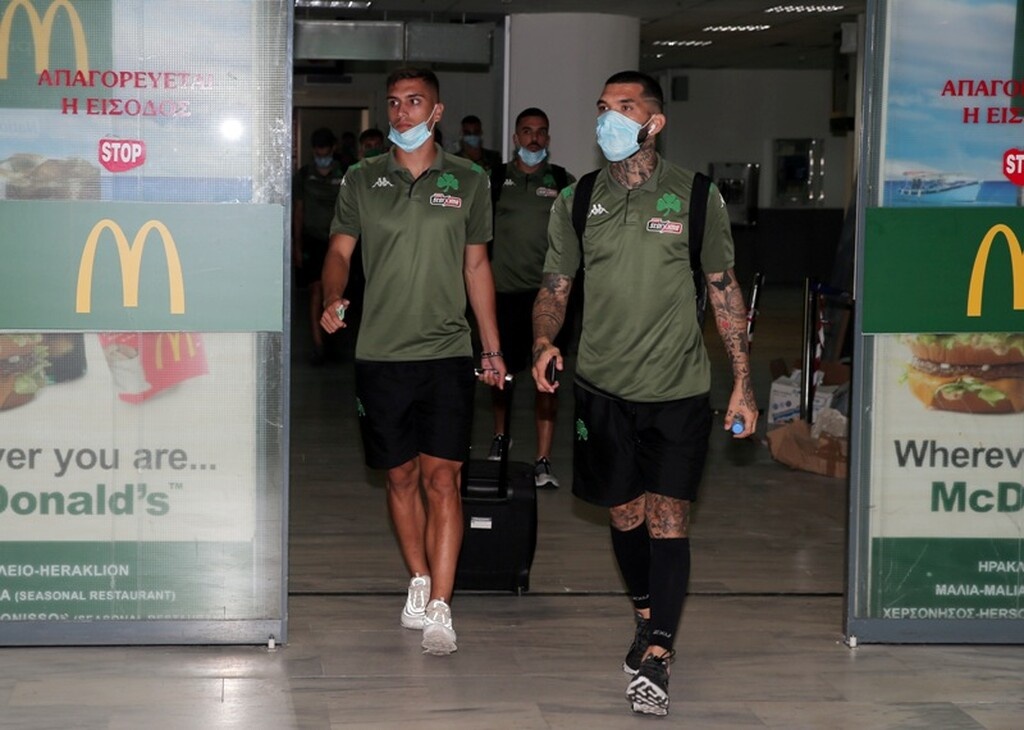 Παναθηναϊκός: Η άφιξη των μασκοφόρων! (Photos)