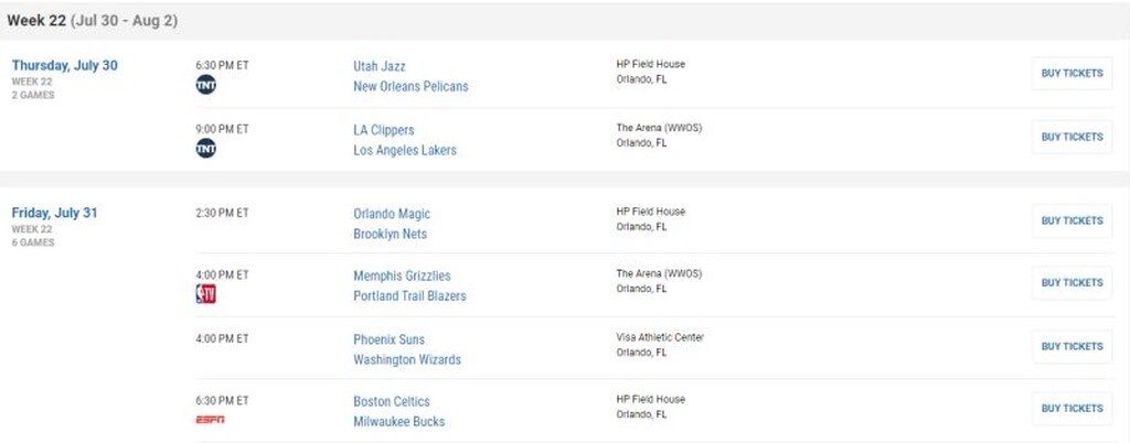 Επιστρέφει το NBA: Αυτό είναι το πρόγραμμα!