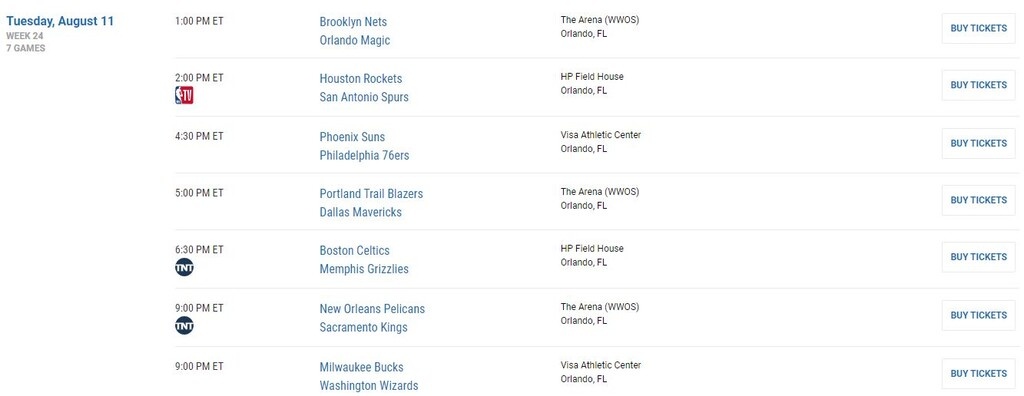 Επιστρέφει το NBA: Αυτό είναι το πρόγραμμα!