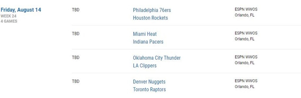 Επιστρέφει το NBA: Αυτό είναι το πρόγραμμα!