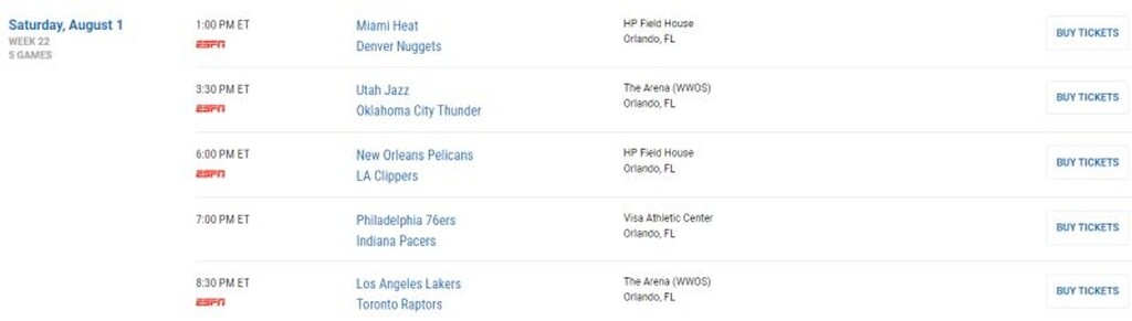 Επιστρέφει το NBA: Αυτό είναι το πρόγραμμα!