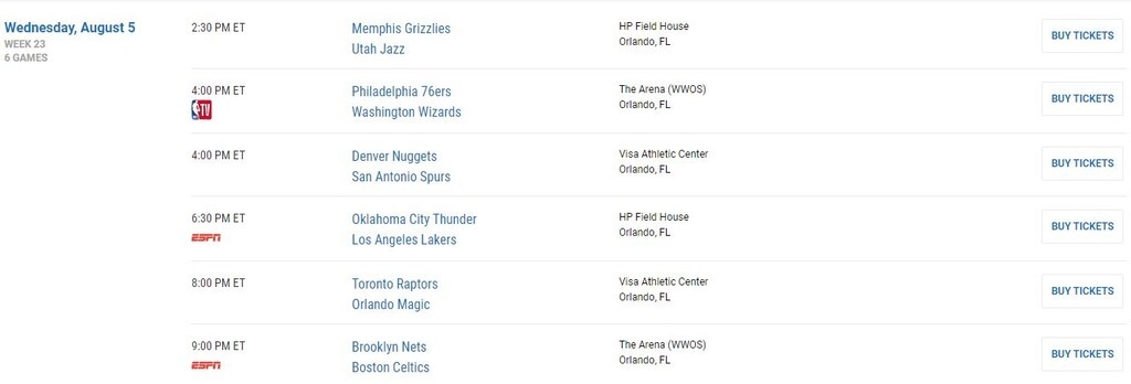 Επιστρέφει το NBA: Αυτό είναι το πρόγραμμα!