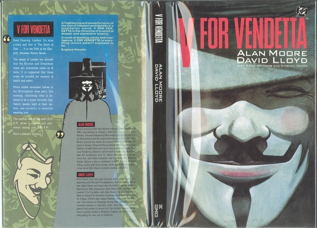 Το V for Vendetta κυκλοφόρησε σε μορφή κόμικ...
