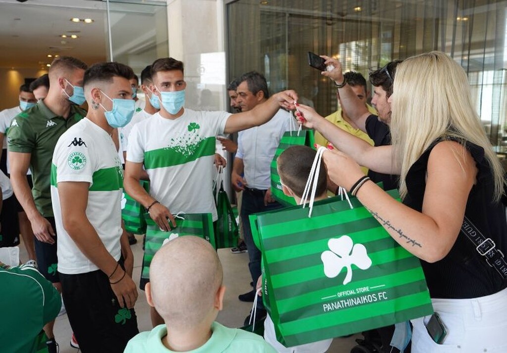 Παναθηναϊκός: Μοίρασαν χαρά στο Ηράκλειο (photos)