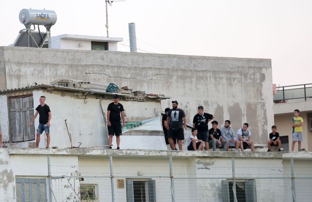 ΟΦΗ – Παναθηναϊκός: Κερκίδα από την… ταράτσα! (photos)