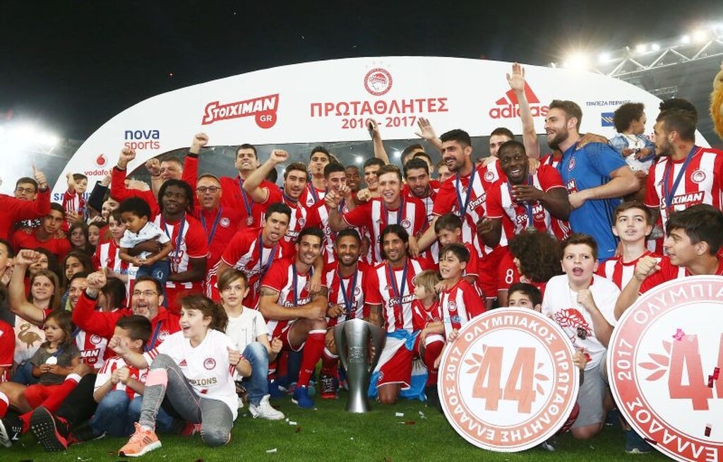 Ολυμπιακός: Πρωταθλητής για 45η φορά στην ιστορία του (photos)