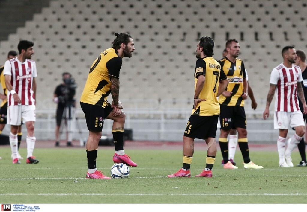 AEK-Ολυμπιακός: Η απόλυτη εικόνα της κιτρινόμαυρης απόγνωσης  (photo)