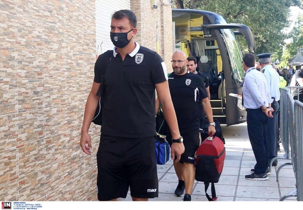 Άρης-ΠΑΟΚ: Η άφιξη της ασπρόμαυρης αποστολής στο «Βικελίδης» (photos)