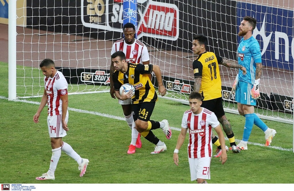 ΑΕΚ - Ολυμπιακός 1-2: «Καθάρισε» το 45ο από τα πρώτα 45!