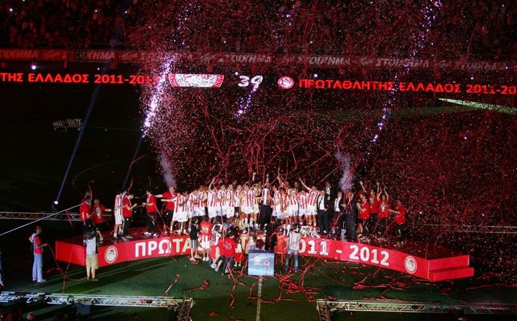Ολυμπιακός: Πρωταθλητής για 45η φορά στην ιστορία του (photos)