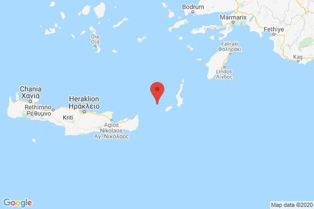 18:17 Σεισμός ML 3.6, 28/06 18:11, βάθος 10 χλμ, 43 χλμ Δ από Κάρπαθος (Πηγή: GEOL, UOA) #seismos #σεισμος - https://eqgr.gr
