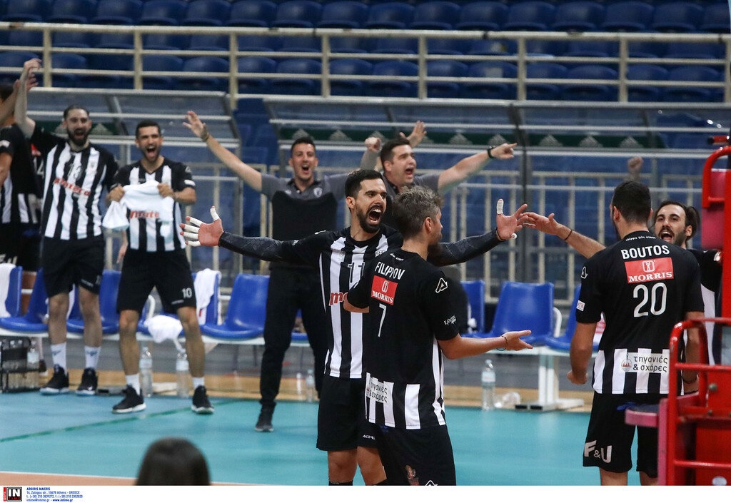Ολική επαναφορά του ΠΑΟΚ, που πήρε τη νίκη με 3-2 σετ επί του Παναθηναϊκού (photos)