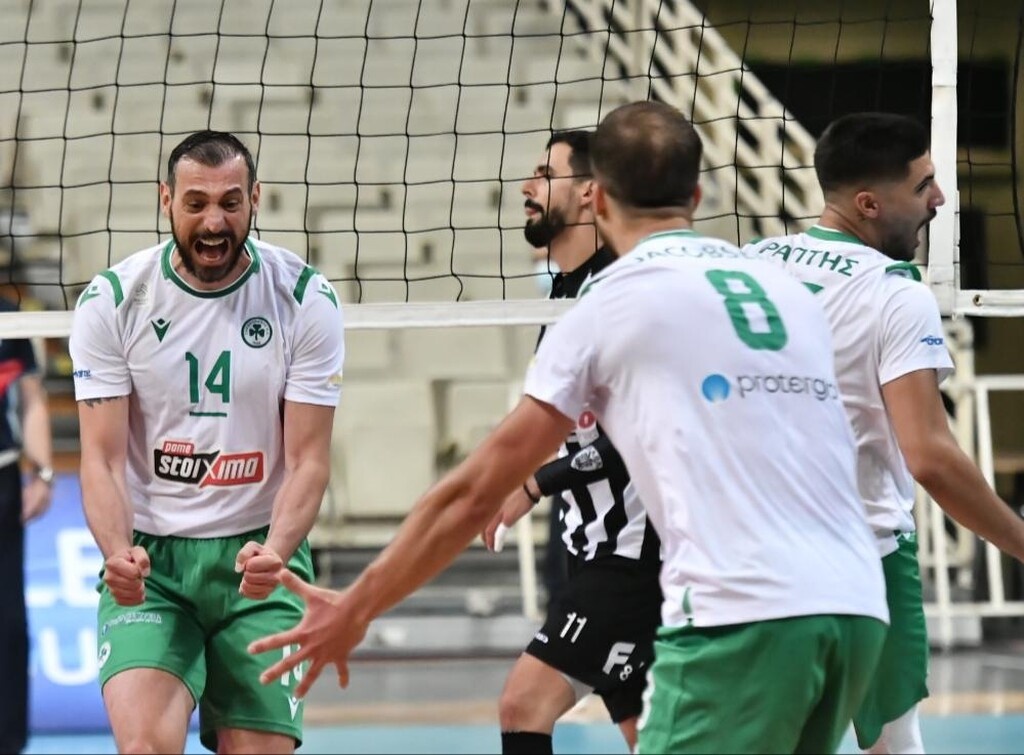 Ολική επαναφορά του ΠΑΟΚ, που πήρε τη νίκη με 3-2 σετ επί του Παναθηναϊκού (photos)