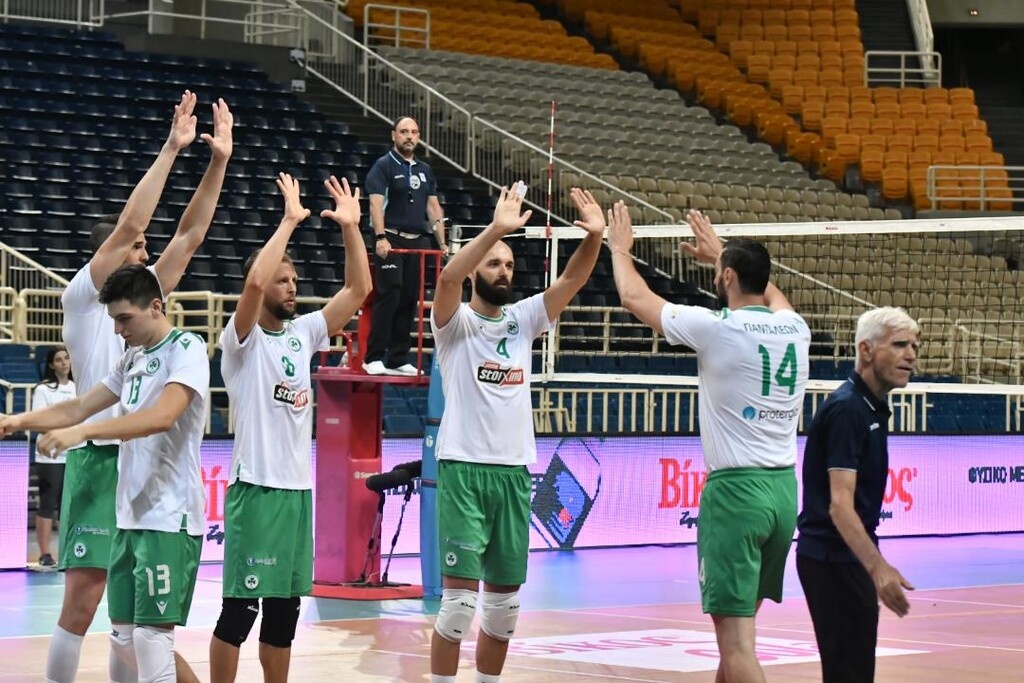 Ολική επαναφορά του ΠΑΟΚ, που πήρε τη νίκη με 3-2 σετ επί του Παναθηναϊκού (photos)