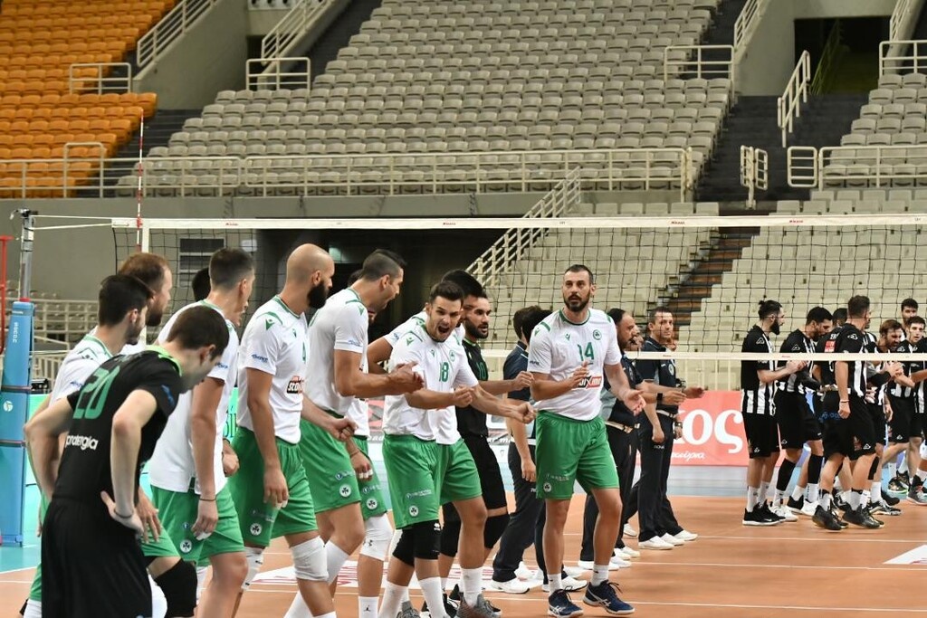 Ολική επαναφορά του ΠΑΟΚ, που πήρε τη νίκη με 3-2 σετ επί του Παναθηναϊκού (photos)