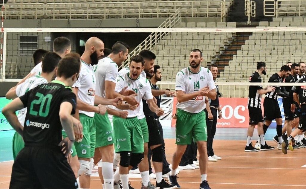 Ολική επαναφορά του ΠΑΟΚ, που πήρε τη νίκη με 3-2 σετ επί του Παναθηναϊκού (photos)