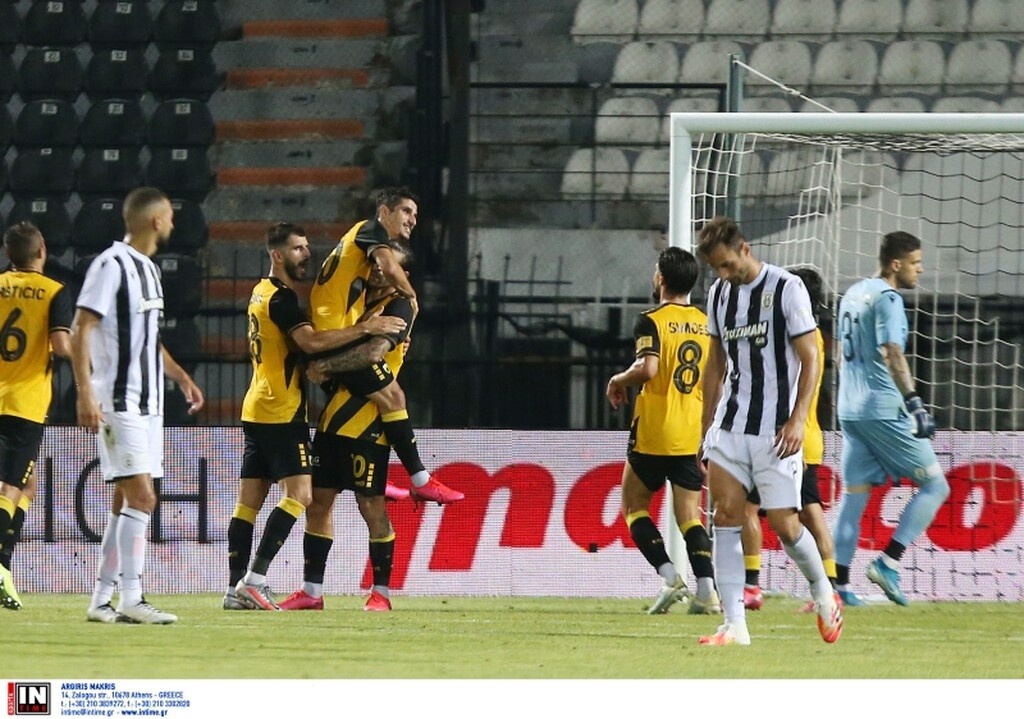 ΠΑΟΚ-ΑΕΚ: Ένταση μετά το πέναλτι το Λιβάγια (photos)