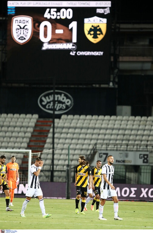 Το ματς του ΠΑΟΚ με την ΑΕΚ σε εικόνες