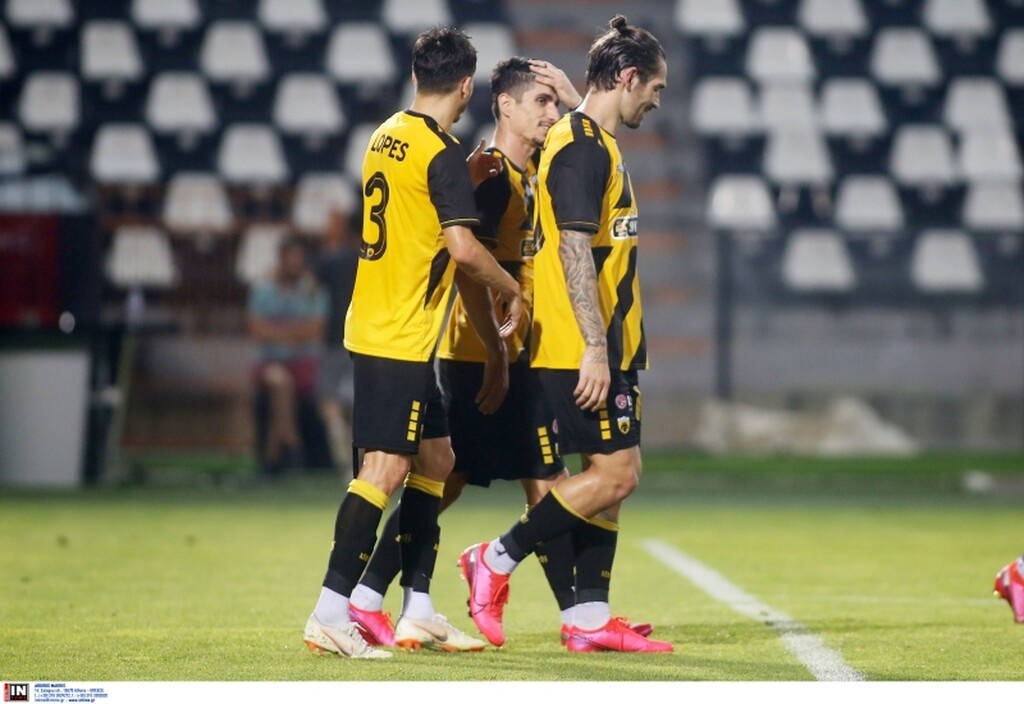 ΠΑΟΚ-ΑΕΚ: Ένταση μετά το πέναλτι το Λιβάγια (photos)