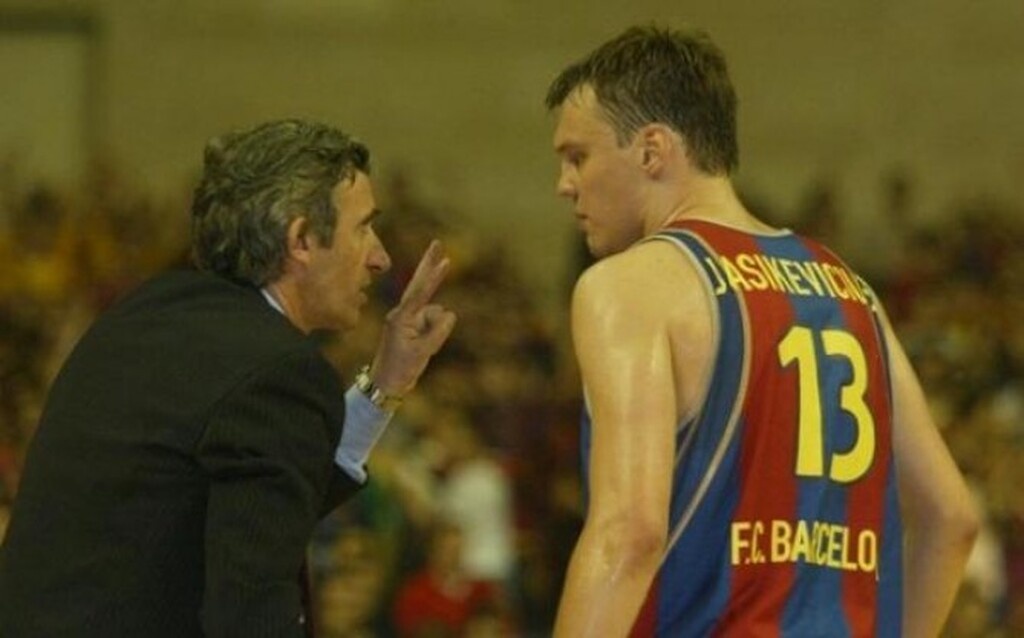 Ο παίκτης Σαρούνας, ο κόουτς Γιασικεβίτσιους