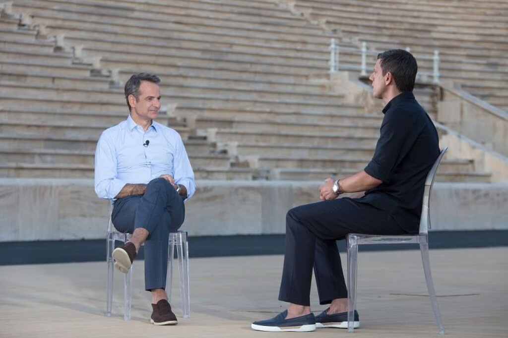Ο Κυριακός Μητσοτάκης καλεσμένος σε εκπομπή για το Euro 2004