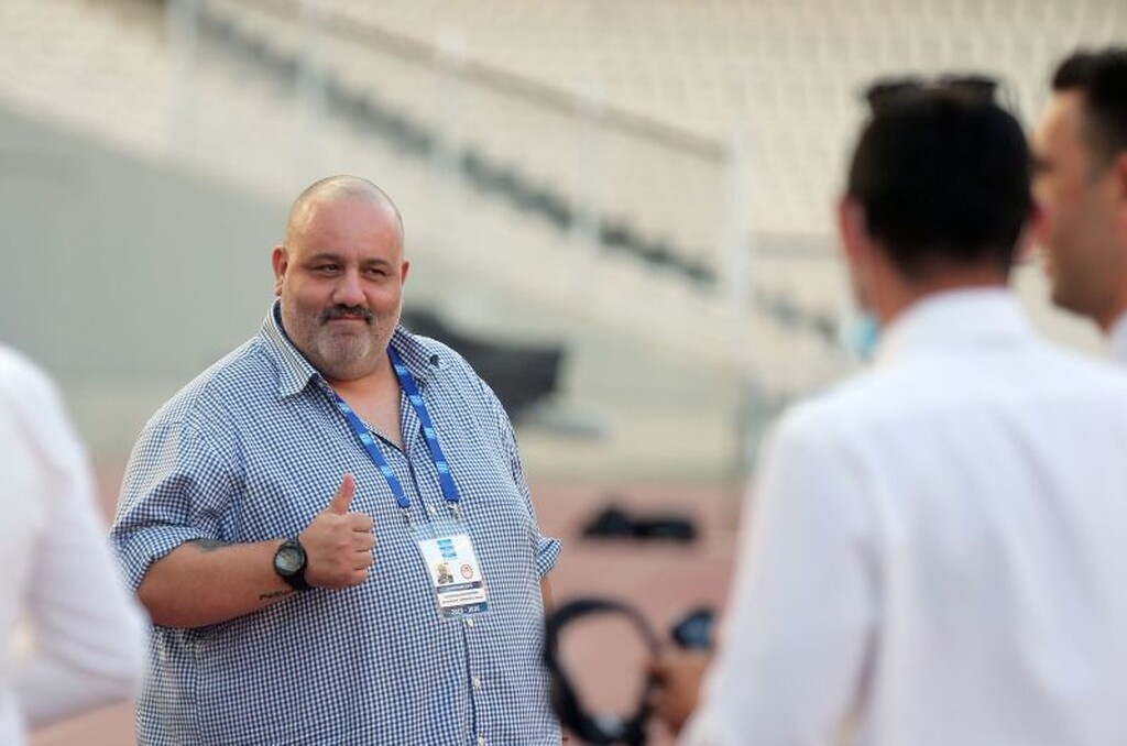 Ο Κώστας Καραπαπάς έκανε λόγο για... νέα Ξάνθη, επειδή η ανακοίνωση βγήκε στο ημίχρονο ενώ δεν έμεινε εκεί.