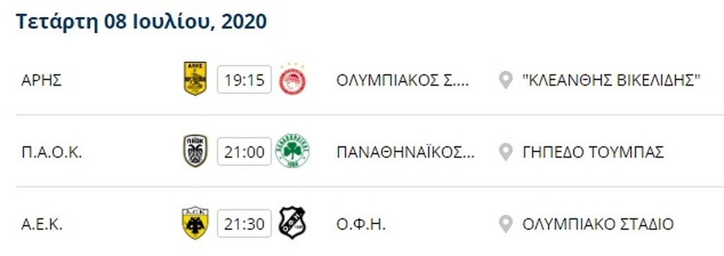 Super League 1: «Μάχες» για την παραμονή