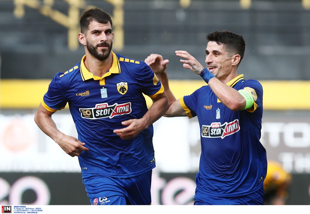 ΑΕΚ: Ο captain Μάνταλος στα… καλύτερα του! (videos+photos)