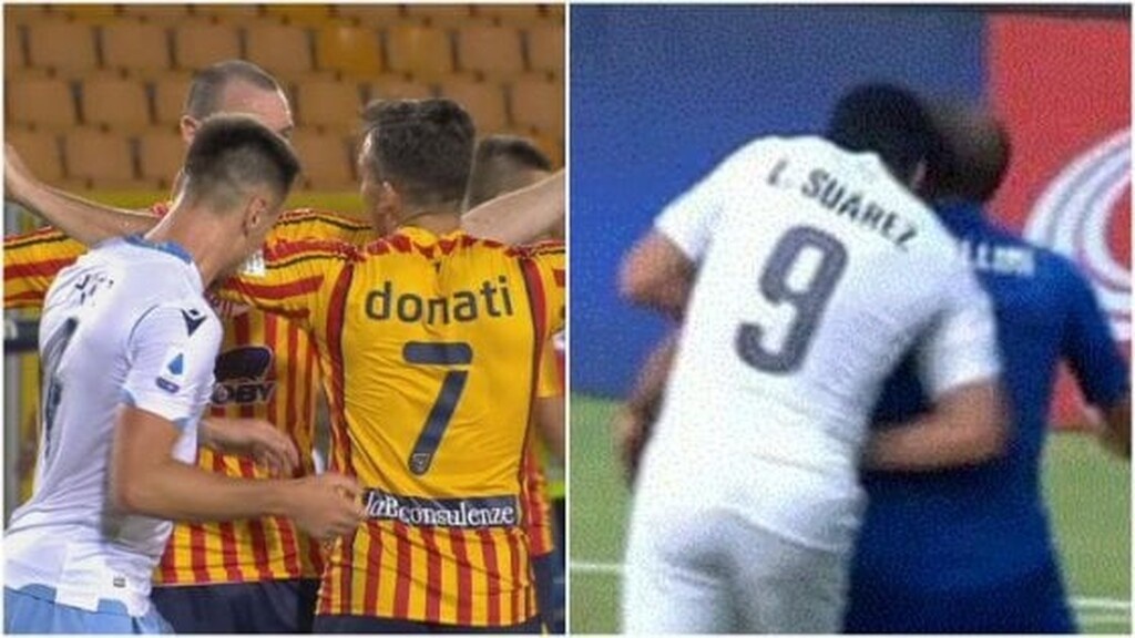 Έπαθε… Σουάρεζ ο Πάτρικ της Λάτσιο και δάγκωσε τον Ντονάτι (video+photos)