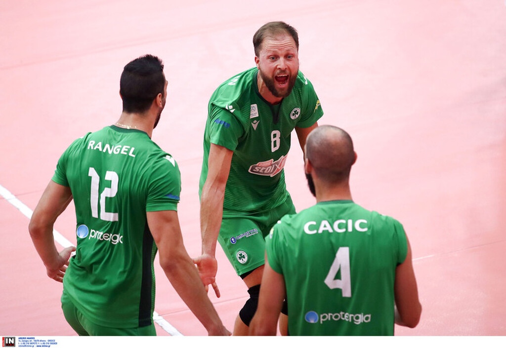 Ο πρώτος τελικός της Volley League σε εικόνες