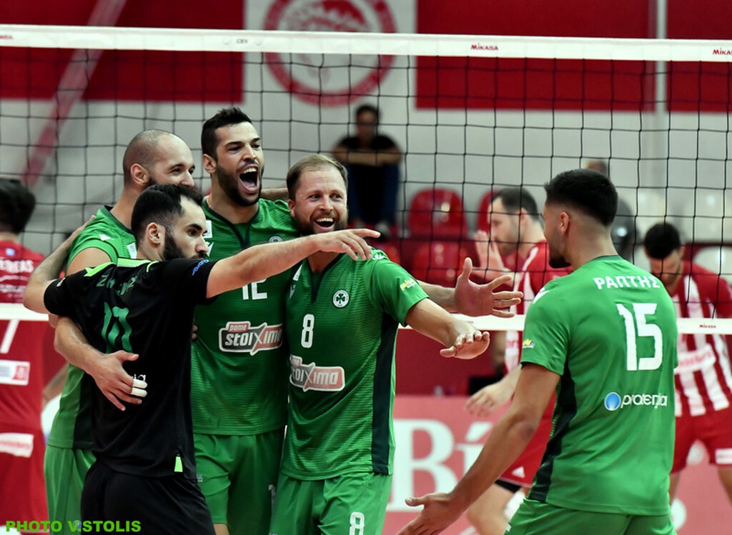 Ο πρώτος τελικός της Volley League σε εικόνες