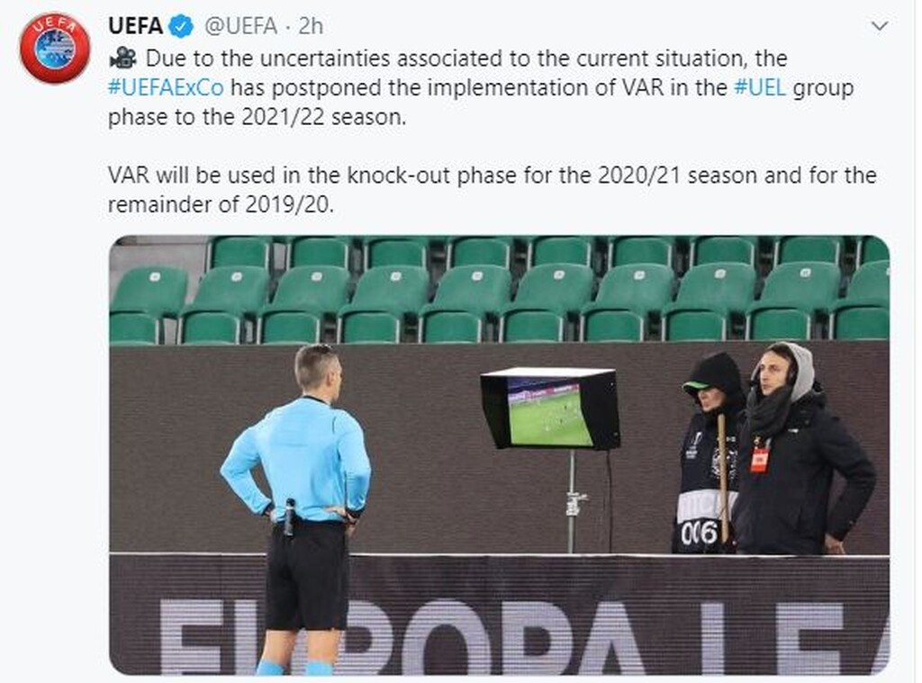 UEFA: Το πρωτόκολλο, οι κλειστές πόρτες και το VAR (photos)