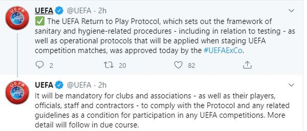 UEFA: Το πρωτόκολλο, οι κλειστές πόρτες και το VAR (photos)