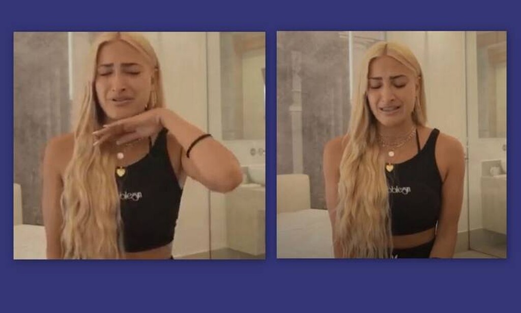 Ιωάννα Τούνη:Επιβεβαίωσε με λυγμούς ότι ήταν η πρωταγωνίστρια του ροζ βίντεο