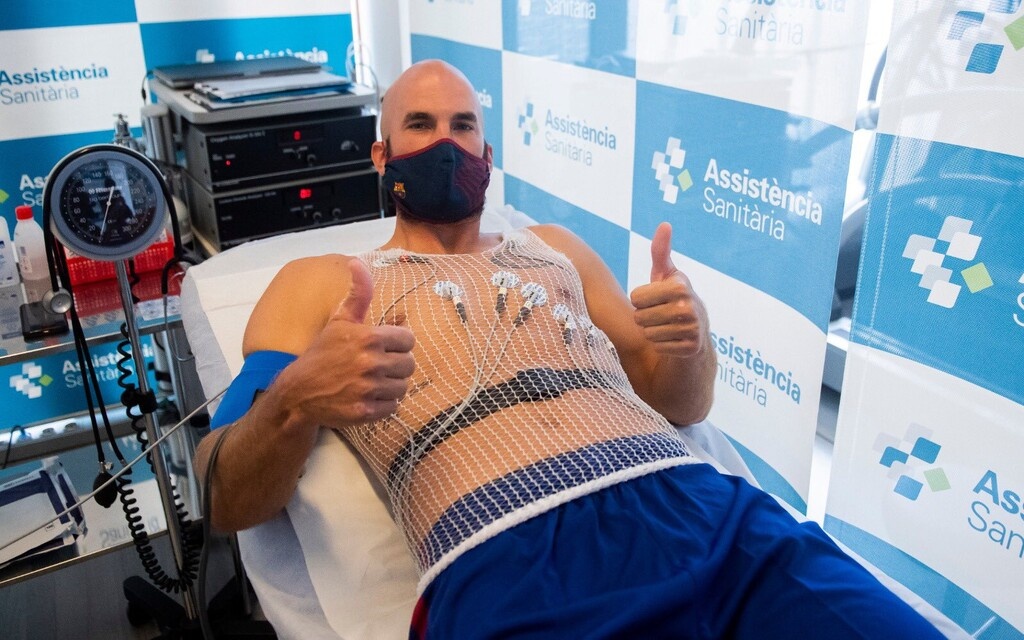 Μπαρτσελόνα: Στα «μπλαουγκράνα» ο Καλάθης, πέρασε τις ιατρικές εξετάσεις (photos)