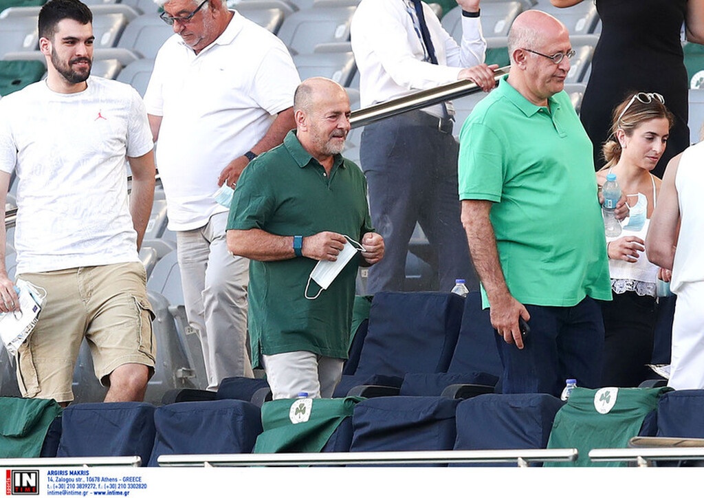 Παναθηναϊκός-ΑΕΚ: Στο γήπεδο ο Αλαφούζος! (photos)