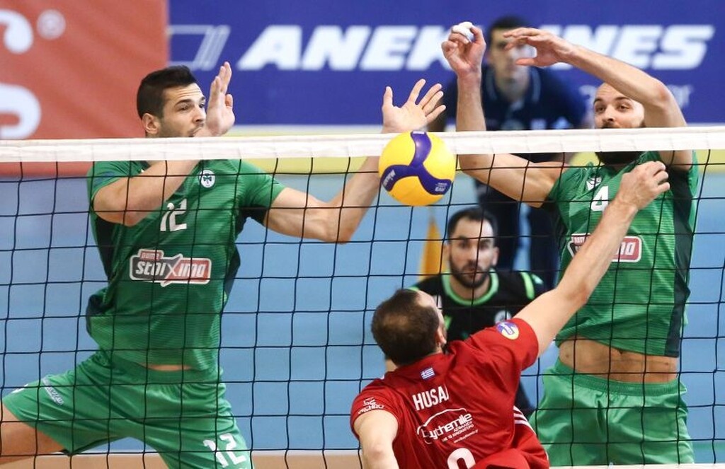 Παναθηναϊκός – Ολυμπιακός: «Ερυθρόλευκο» το πρώτο σετ (videos+photos)