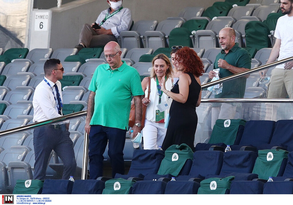 Παναθηναϊκός-ΑΕΚ: Στο γήπεδο ο Αλαφούζος! (photos)