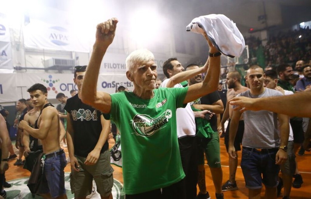 Παναθηναϊκή… τρέλα στο «Παύλος Γιαννακόπουλος» για το πρωτάθλημα (videos+photos)