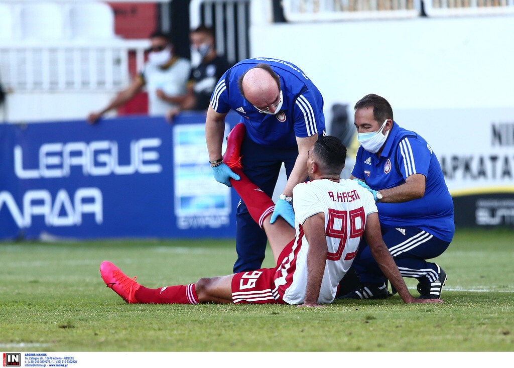 ΟΦΗ-Ολυμπιακός: Το «χτύπημα» Ραντζέλοβιτς και ο τραυματισμός του Χασάν (video+photos)