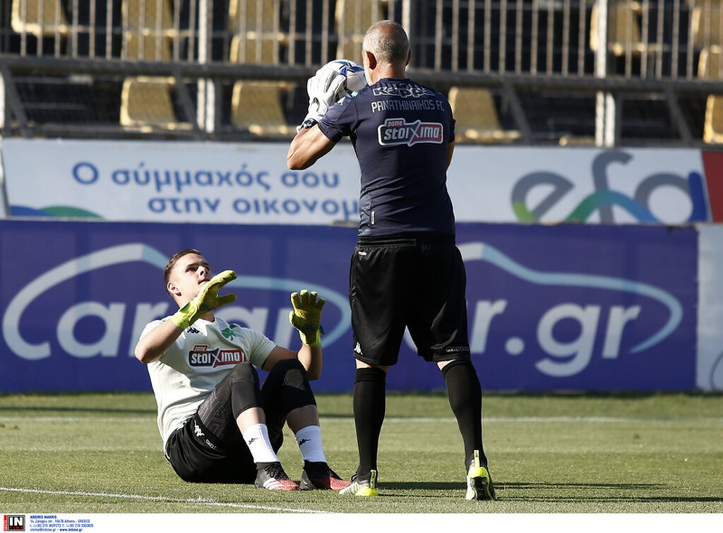 Άρης-Παναθηναϊκός: Η προθέρμανση των «πρασίνων» (photos)