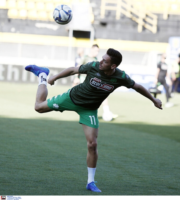 Άρης-Παναθηναϊκός: Η προθέρμανση των «πρασίνων» (photos)