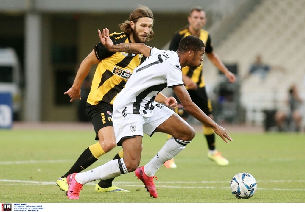 ΑΕΚ-ΠΑΟΚ: Το γκολ του Άκπομ που δεν μέτρησε ανάβει «φωτιές» (photos)