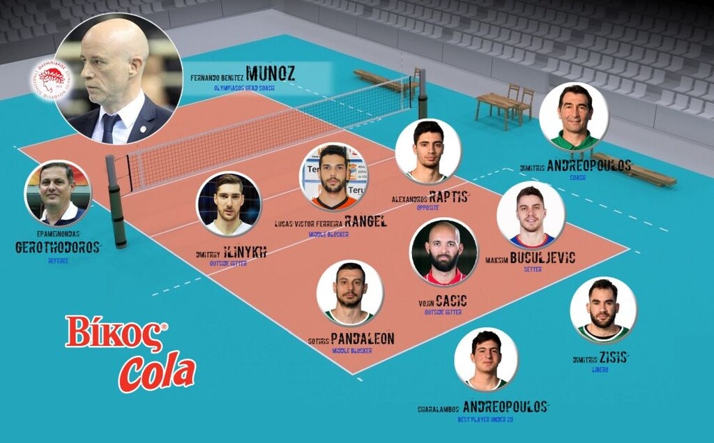 Volley League: Η παραδοχή του Μουνιόθ για την «πράσινη» ανωτερότητα (photos)
