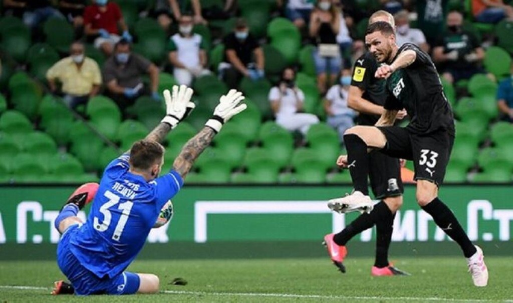 Ρωσία: Με διπλό «χτύπημα» του Μπεργκ στο Champions League η Κράσνονταρ (videos)