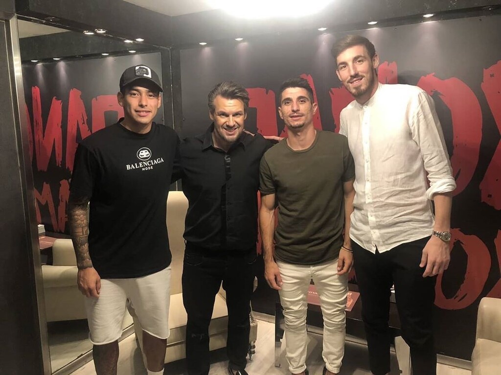 «Κιτρινόμαυρη» επίσκεψη για τον Πάνο Κιάμο (video+photos)