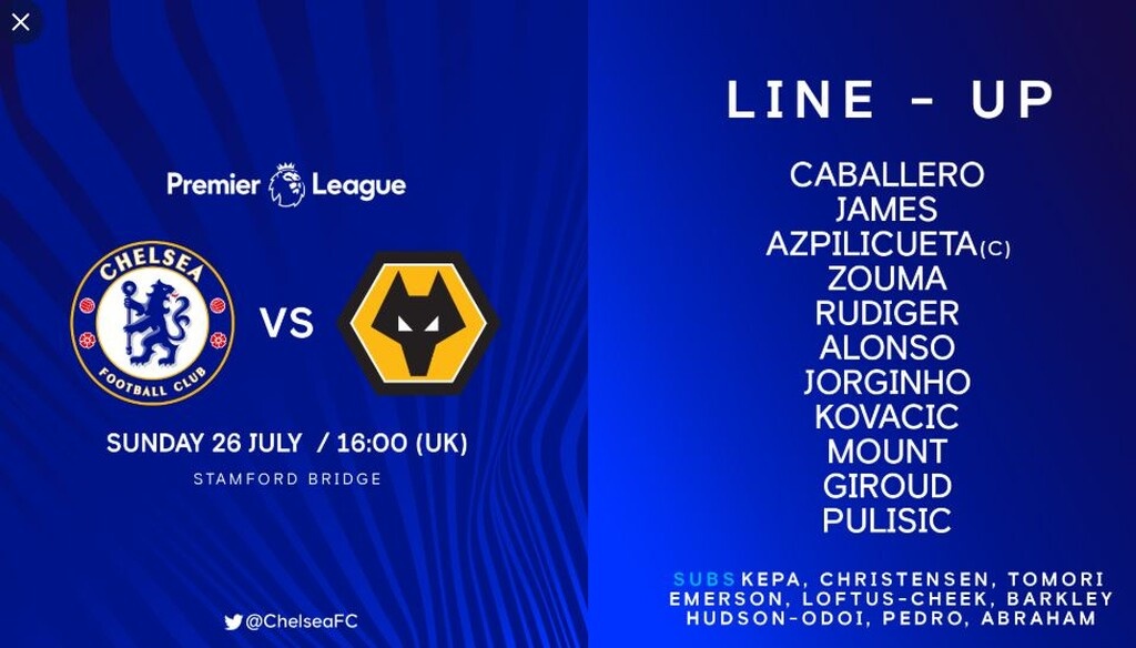 Τσέλσι-Γουλβς: Στον πάγκο ο Ποντένσε (photos)