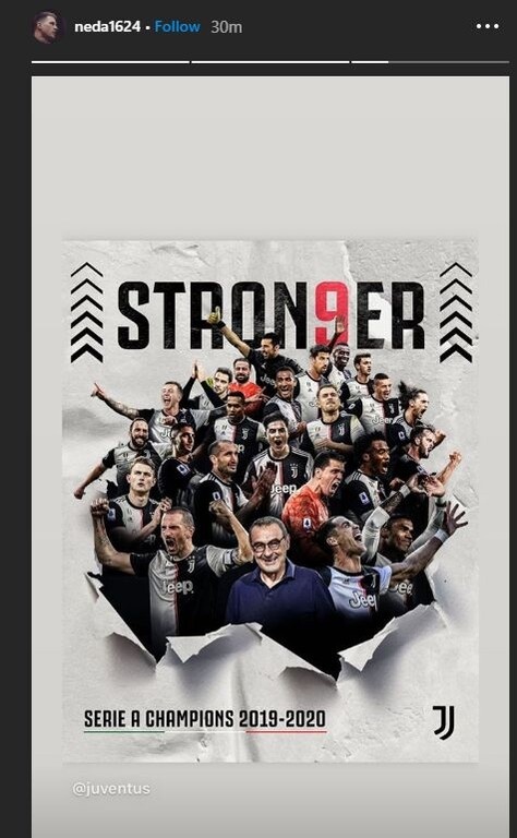 Έτσι, με την κατάκτηση του πρωταθλήματος από τη «Μεγάλη Κυρία», ανέβασε το συγκεκριμένο στόρι!